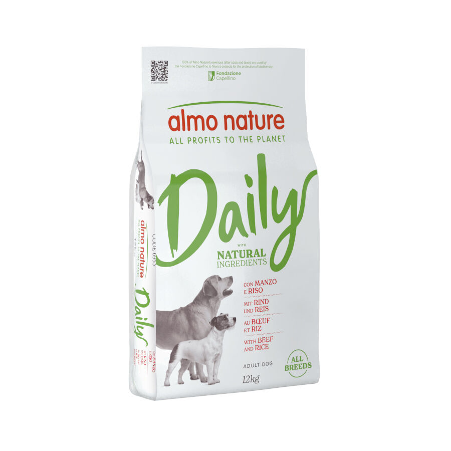 12 kg Almo Nature Daily Maintenance  Ternera y Arroz pienso para perros, , large Imagen numero 1